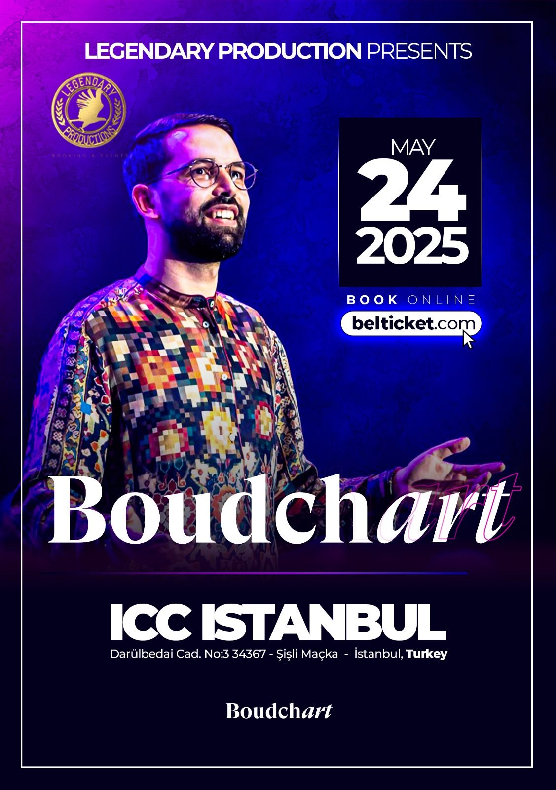 Boudchart at LOlympia Montreal, 27 October | Event in Montreal | AllEvents