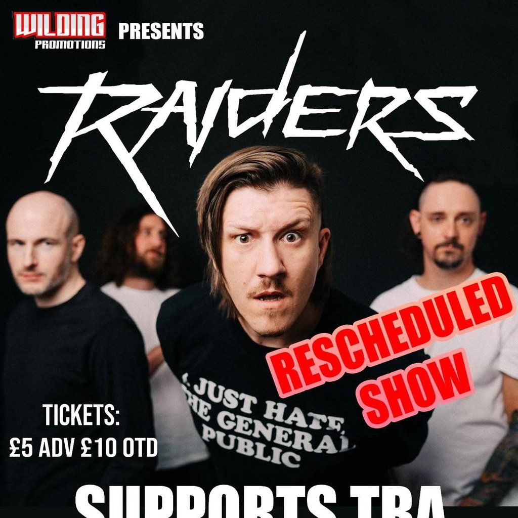 Wilding presents: Raiders @ Black Cat, Bridgend, 13 September | Event in Pontypridd | AllEvents