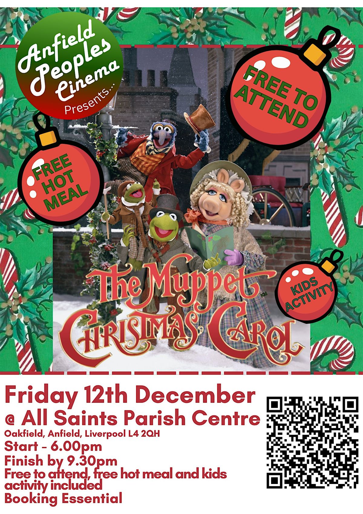 Anfield People's Cinema presents The Muppet Christmas Carol