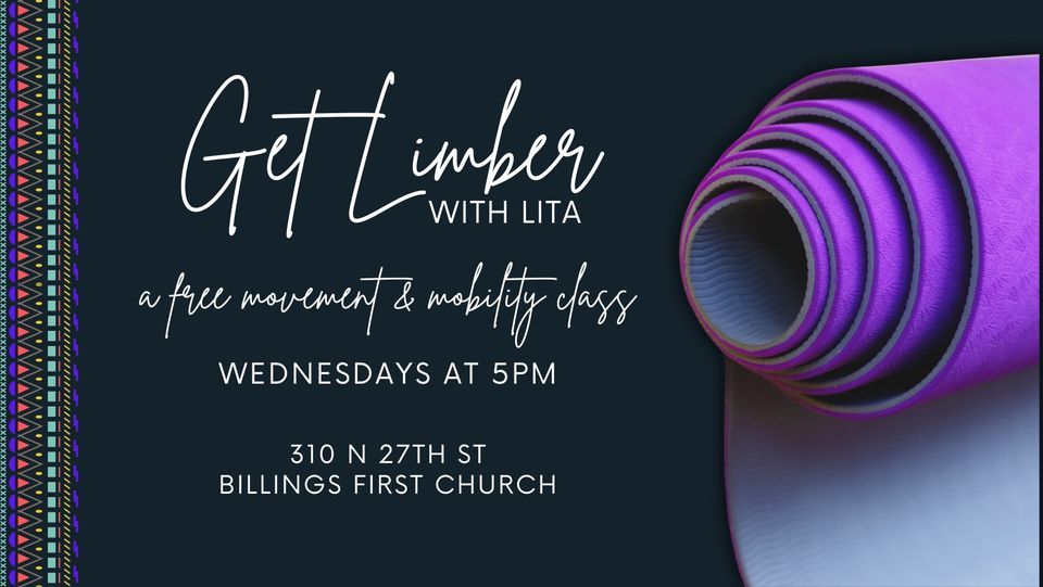 Get Limber w/ Lita, Billings First Church, 24 January 2024 | AllEvents
