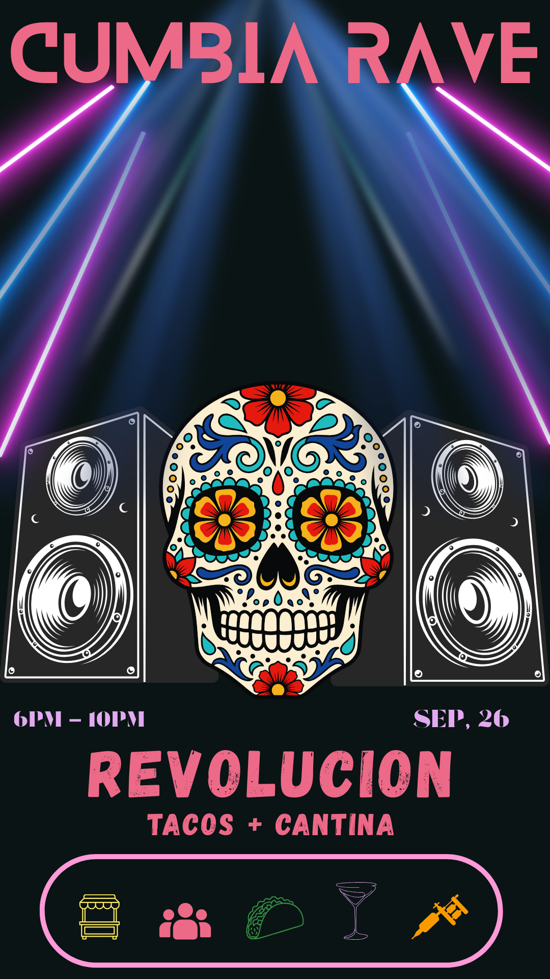 CUMBIA RAVE, Revolución Tacos + Cantina, Phoenix, 26 September 2026 ...