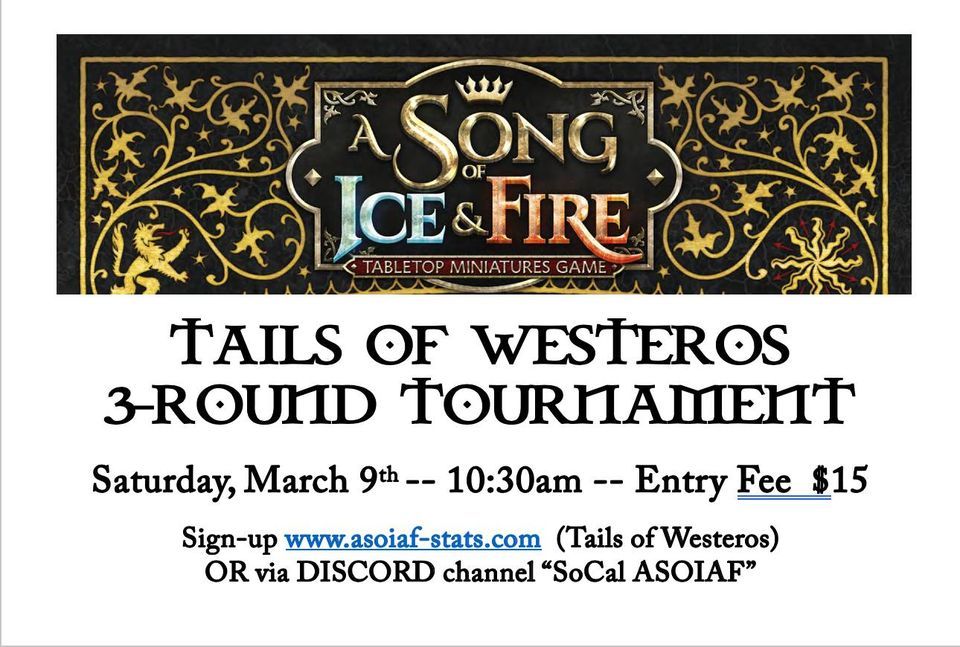 Trials of Westeros A Song of Ice and Fire Tournament, Pair A Dice Games