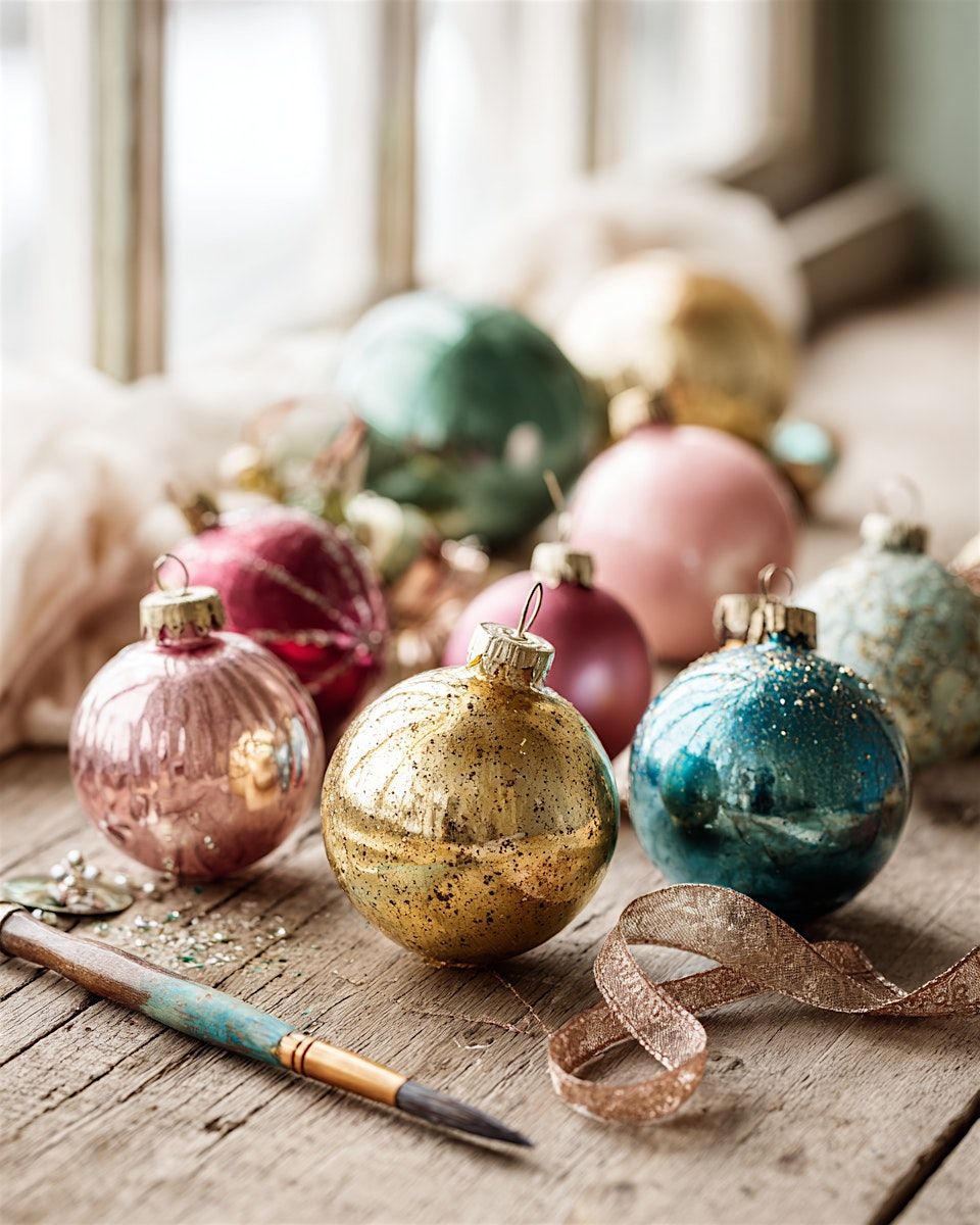 Vintage Holiday Ornament Painting Workshop, 22 December | Event in Aspen | AllEvents