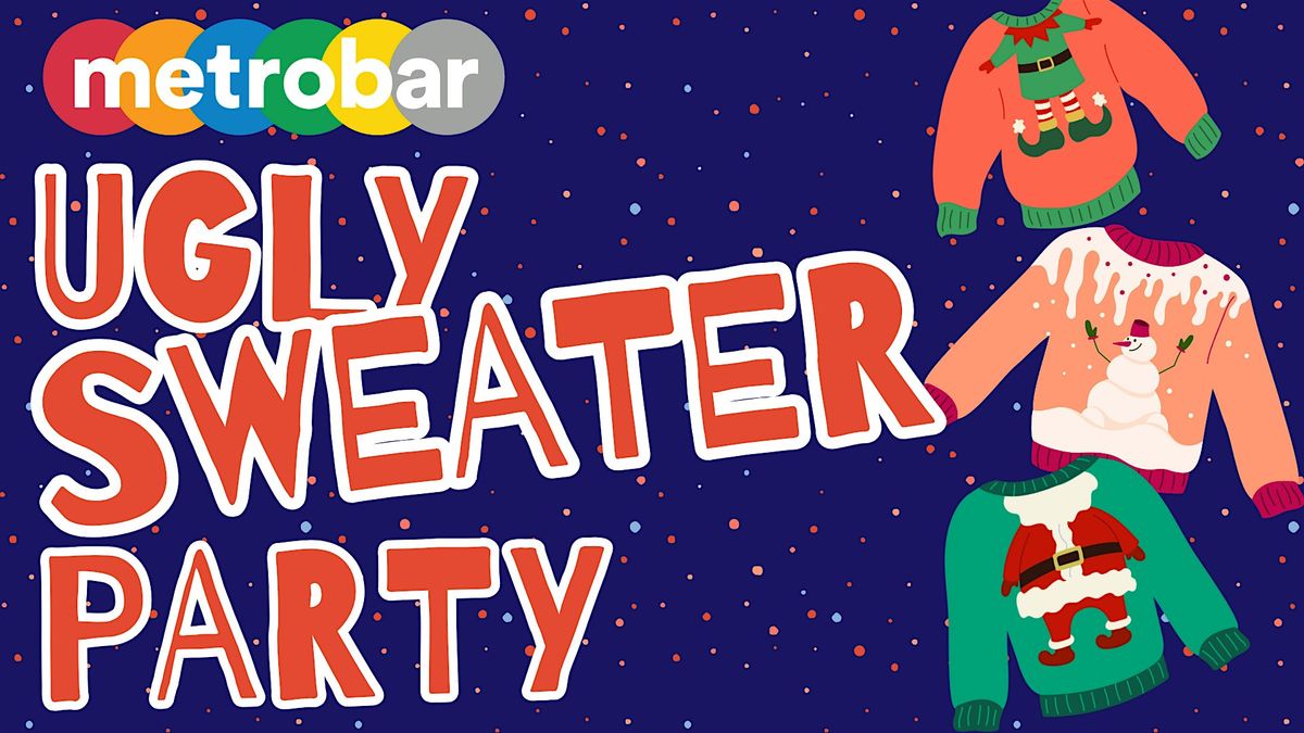 metrobar presents Cozy and Chaos: The Ugly Sweater x Holiday Pajama Jam, 13 December | Event in Washington