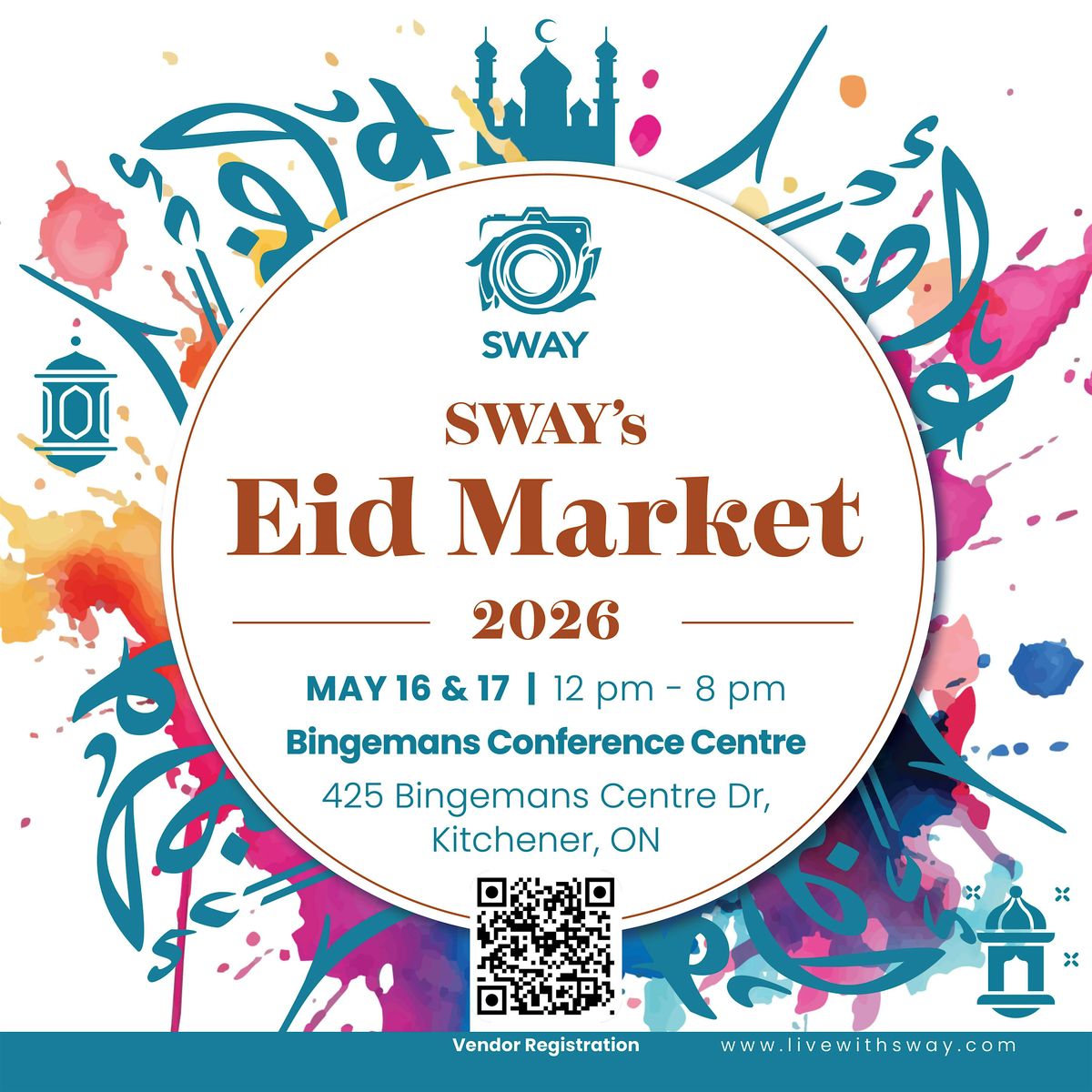 SWAY's Annual Eid Market 2026 - Kitchener