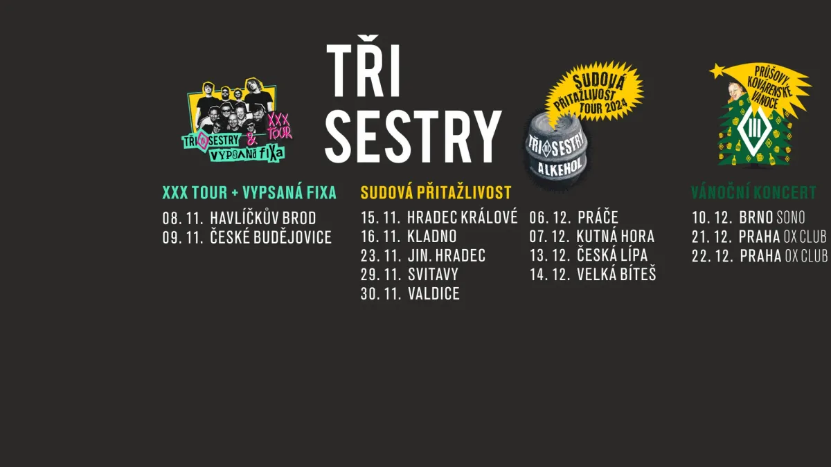 Tři Sestry in Pec Pod Sněžkou, 10 January | Event in Pec Pod Sněžkou | AllEvents