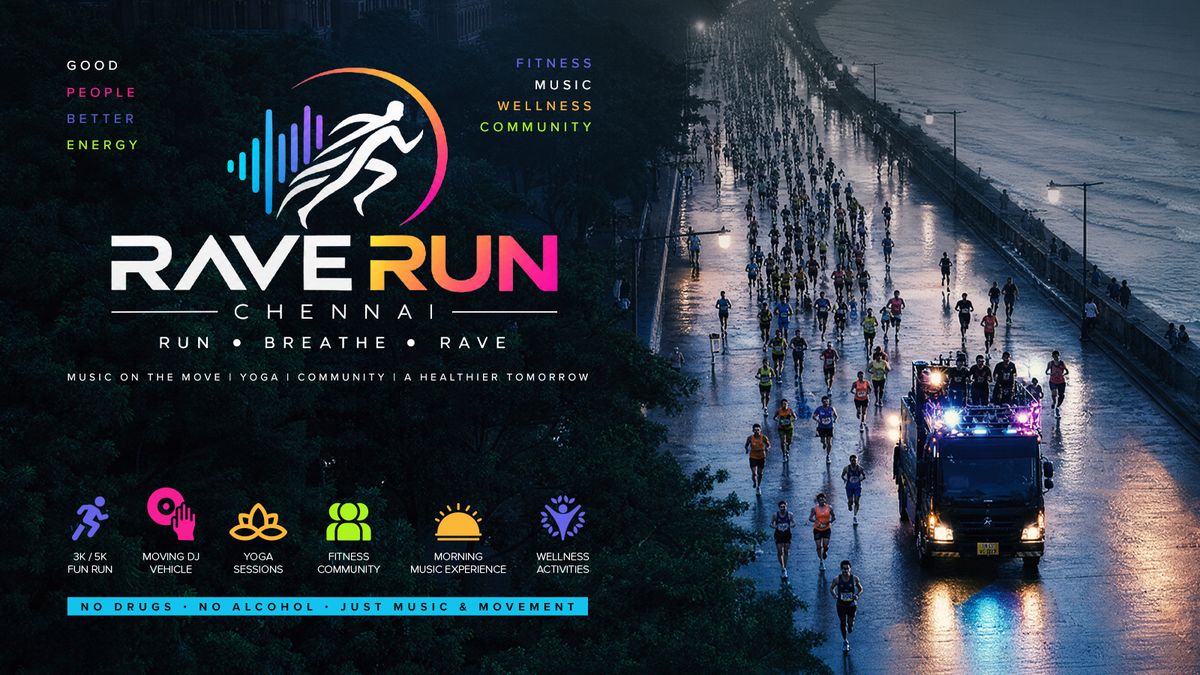 Rave Run Chennai, Urban Square, Chennai, 25 October 2026 | AllEvents