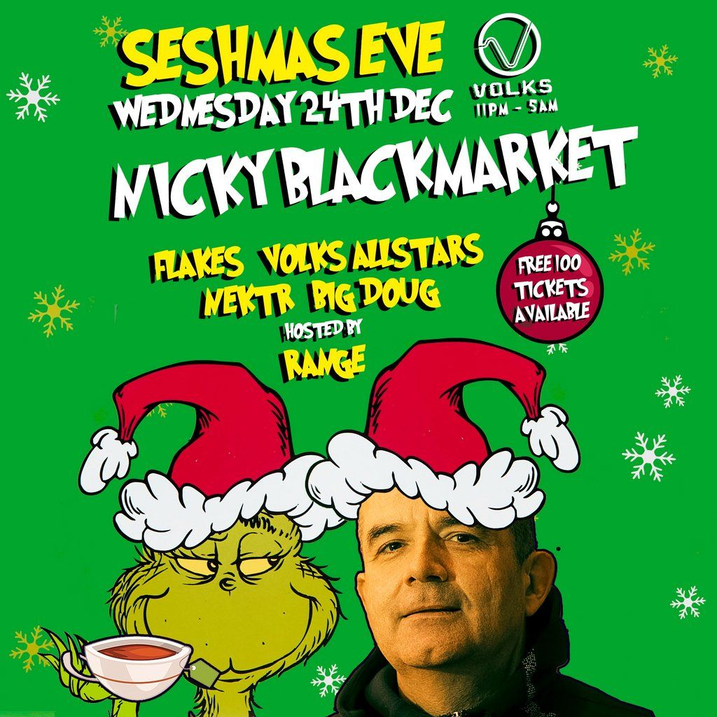 SeshMas Eve with Nicky Blackmarket. FREE Tickets available, 24 December | Event in Brighton | AllEvents