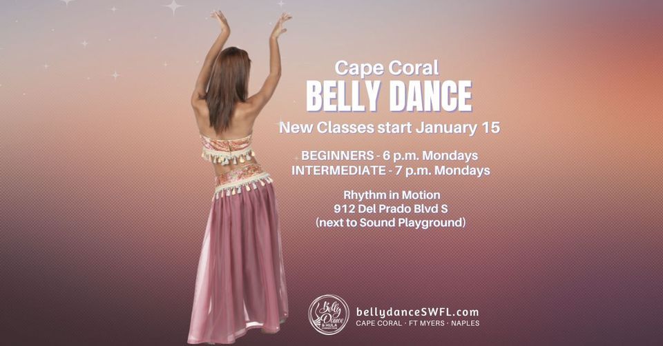 Intermediate Belly Dance Cape Coral, Rhythm In Motion, Matlacha