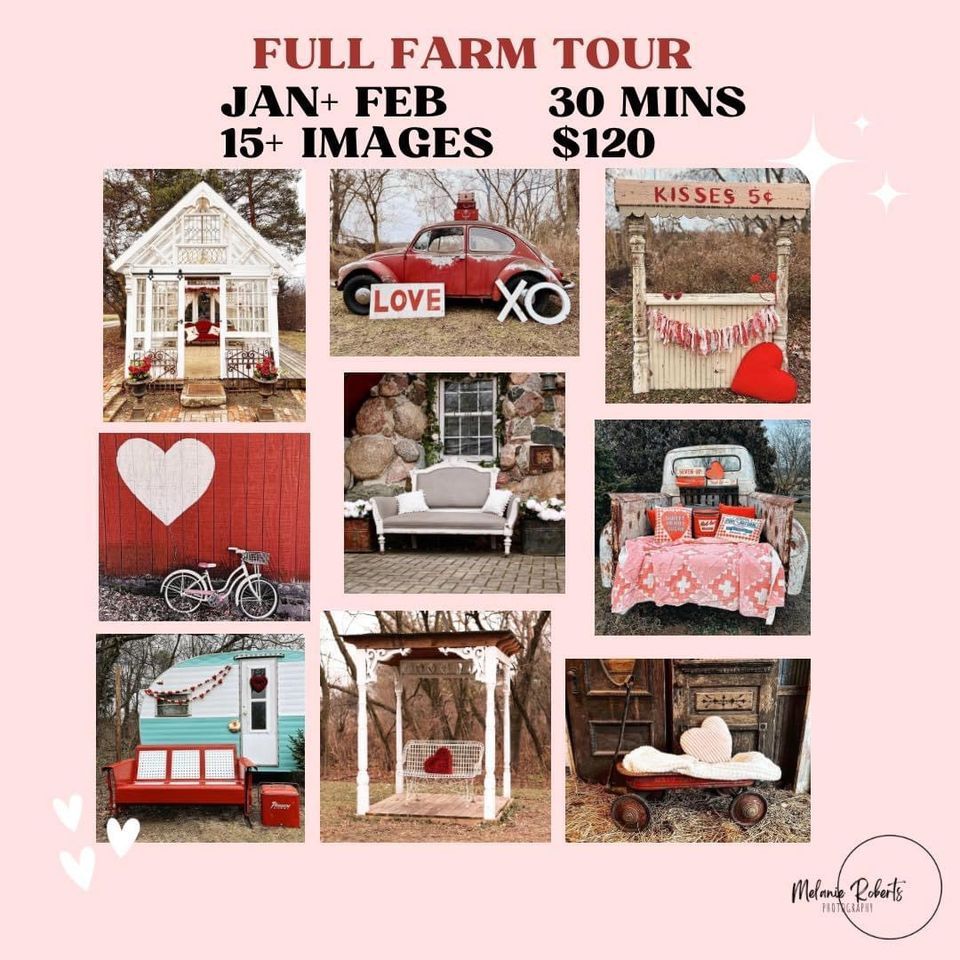 Sharp Farm Photo Opportunity , Sharp Farm Chic, Swartz Creek, February