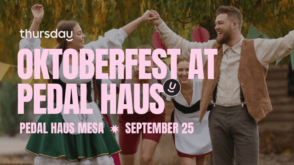 Thursday | Singles Only Oktoberfest at Pedal Haus | Mesa, 26 September | Event in Mesa | AllEvents