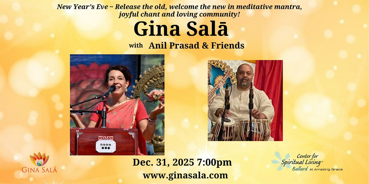 New Year’s Eve World Chant Celebration with Gina Salā and Friends, 31 December | Event in Seattle | AllEvents