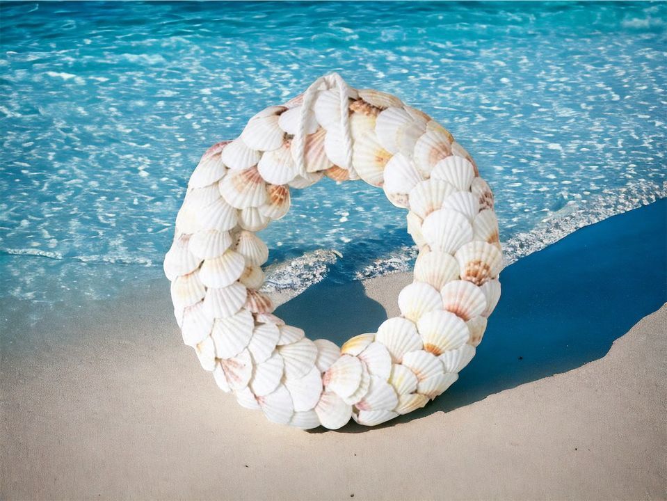 Coastal shell wreath Crisfield , 4020 Crisfield hey, January 21 2024