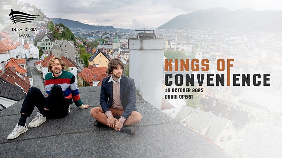 Kings of Convenience at Dubai Opera, 16 October | Event in Dubai | AllEvents