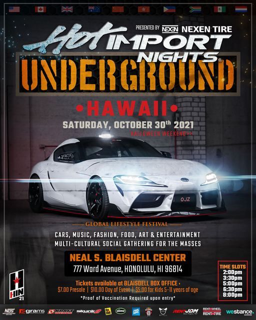 Hin Honolulu October 30 2021 Blaisdell Center Honolulu October 30 2021 Allevents In Blaisdell Calendar Of Events