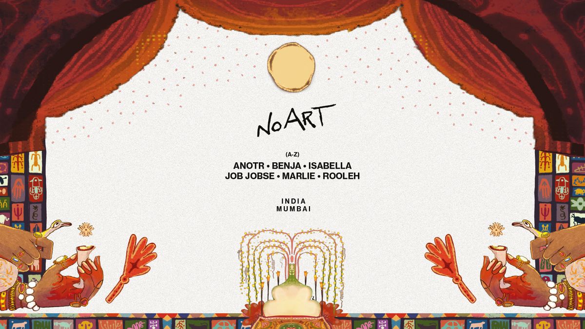 No Art 2026 — event poster