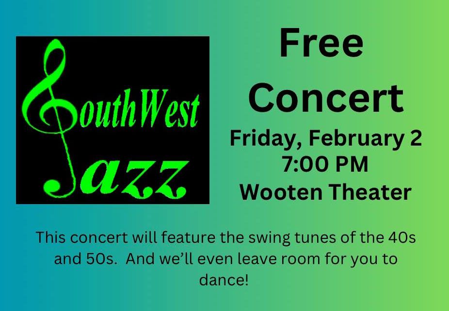Southwest Jazz Concert, DeRidder,LA 70634, February 2 2024 AllEvents.in