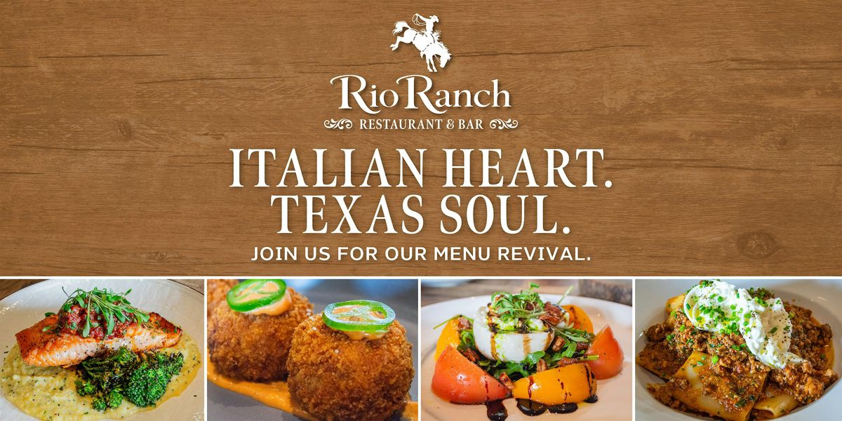 Rio Ranch Revival: New Menu Launch in Houston – January 28, 2026 ...