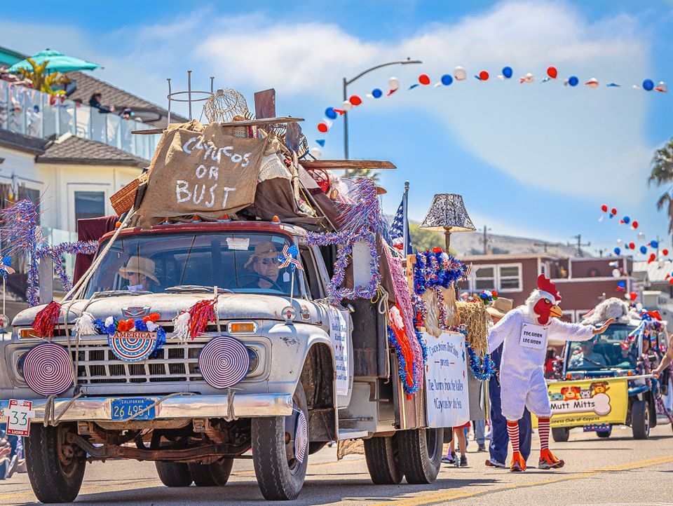 Cayucos 4th of July Parade, Downtown Cayucos, 4 July 2025 AllEvents.in