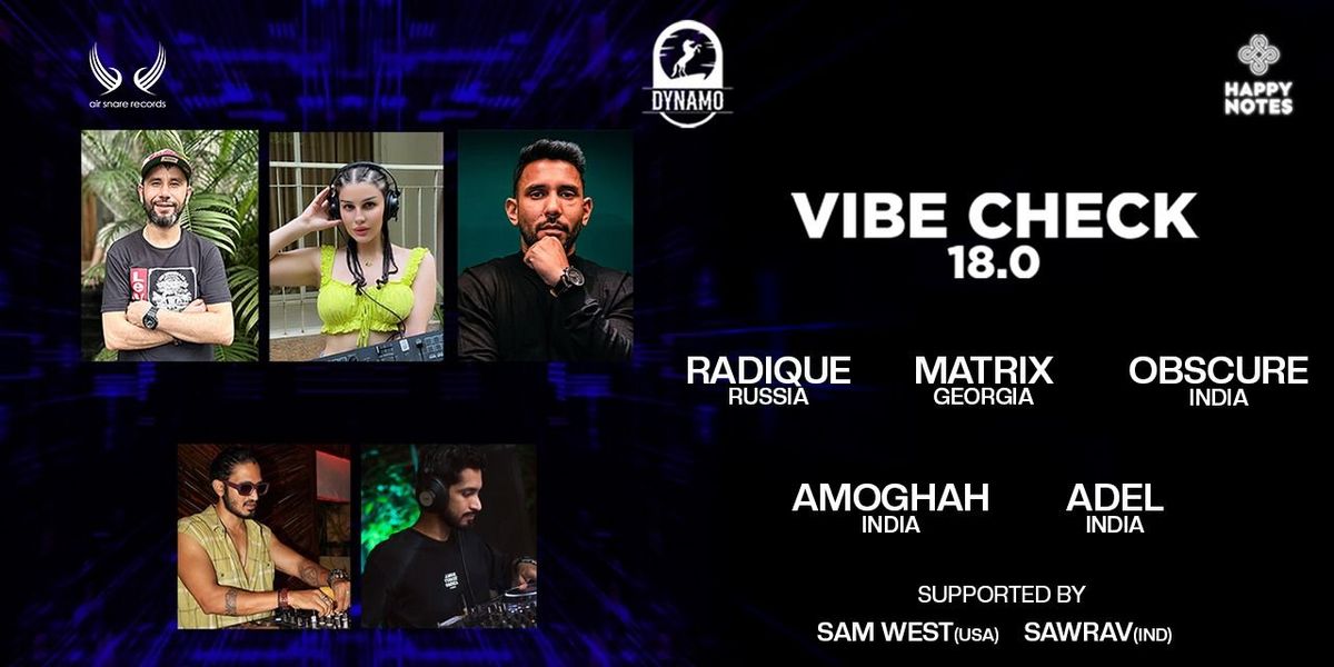 Vibe Check 18.0, 17 July | Event in Goa | AllEvents