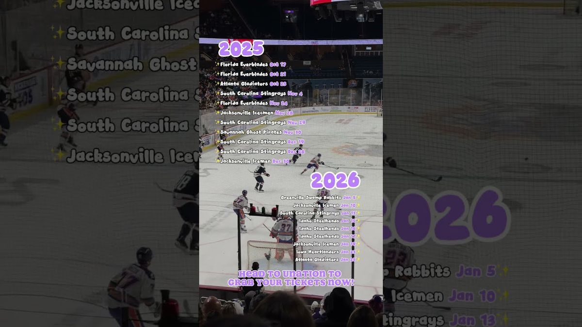 Atlanta Gladiators vs. South Carolina Stingrays, 14 March | Event in Duluth | AllEvents