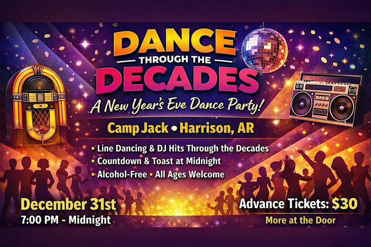 Dance Through the Decades: A New Year’s Eve Dance Party