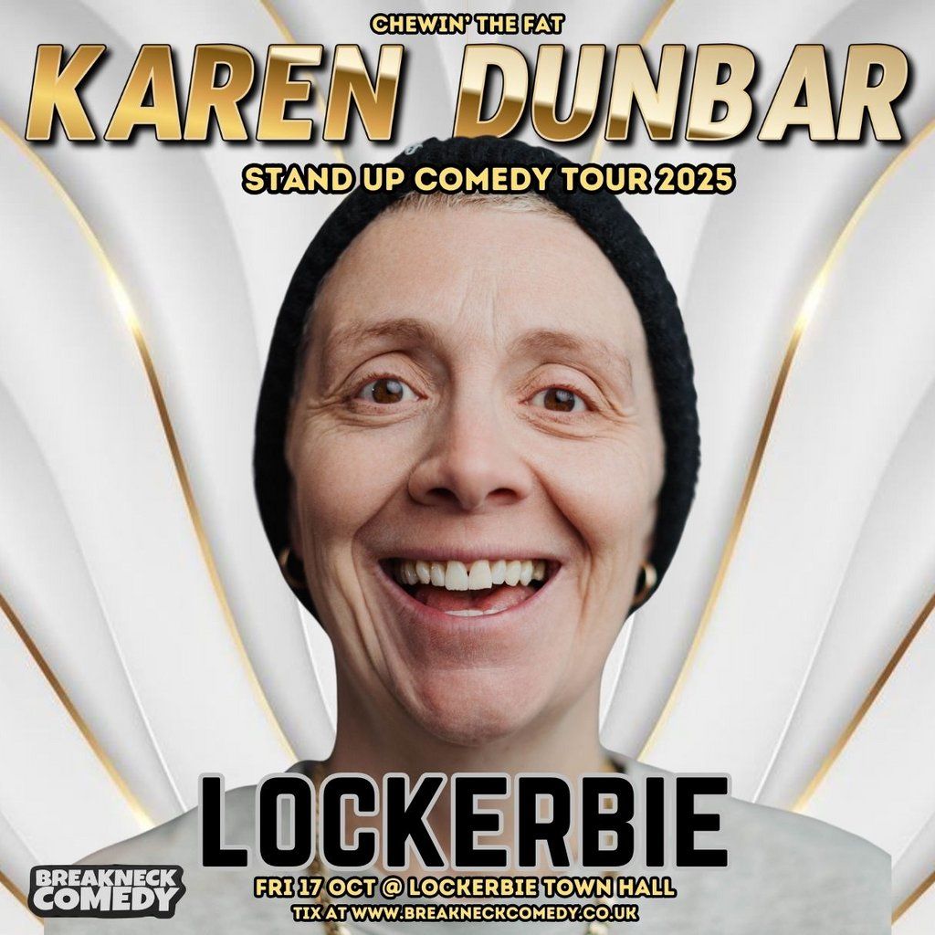 KAREN DUNBAR : Live, 17 October | Event in Dumfries | AllEvents