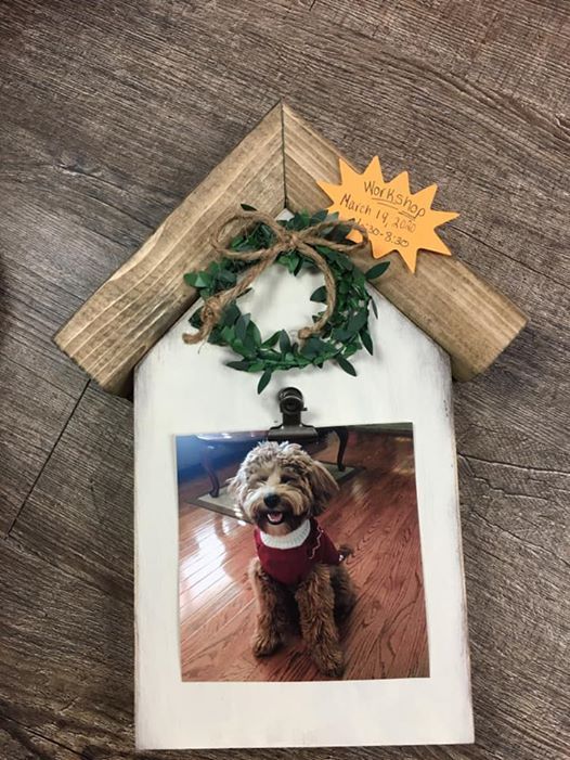 Farmhouse Photo Frame, The Copper Partridge Uniquities, Skippack, March