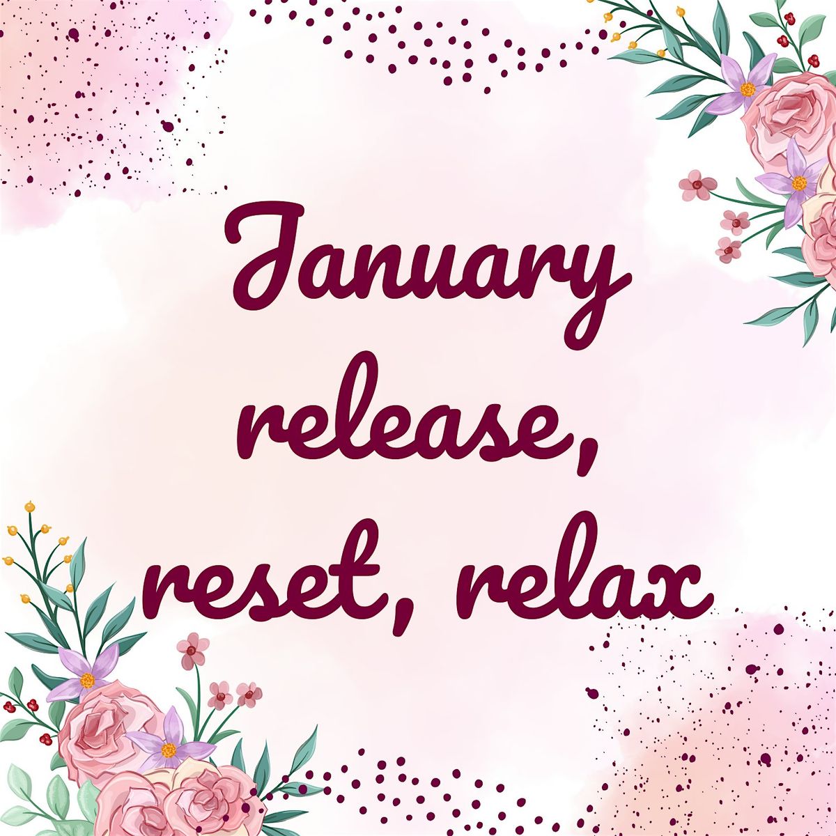 January... Release, Reset & Relax, 11 January | Event in Lydgate | AllEvents