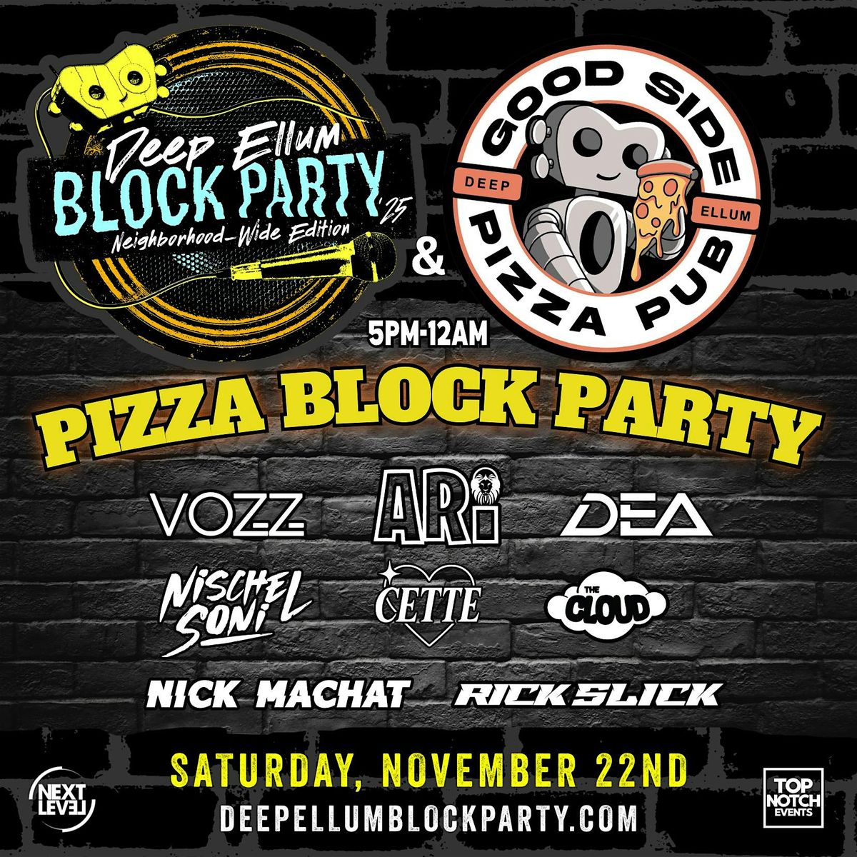 PIZZA BLOCK PARTY | Event in Dallas | AllEvents