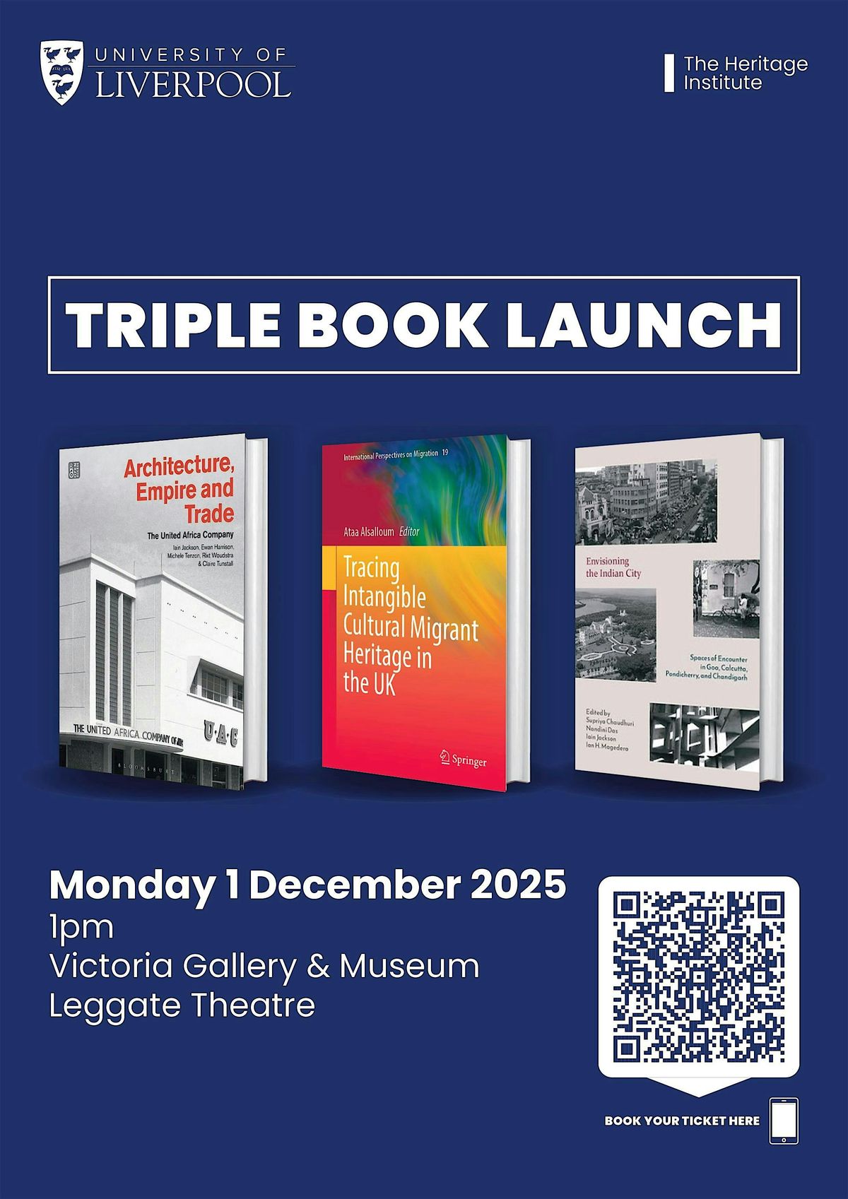 A Book Launch Event: A triple launch celebration, 1 December | Event in Liverpool | AllEvents