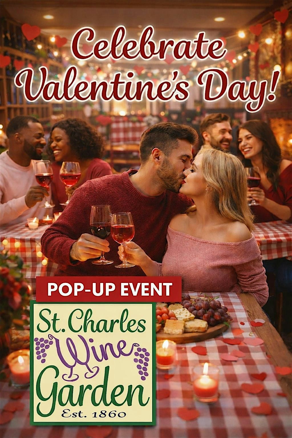 Valentine’s Day Pop-Up Bar at The Wine Garden