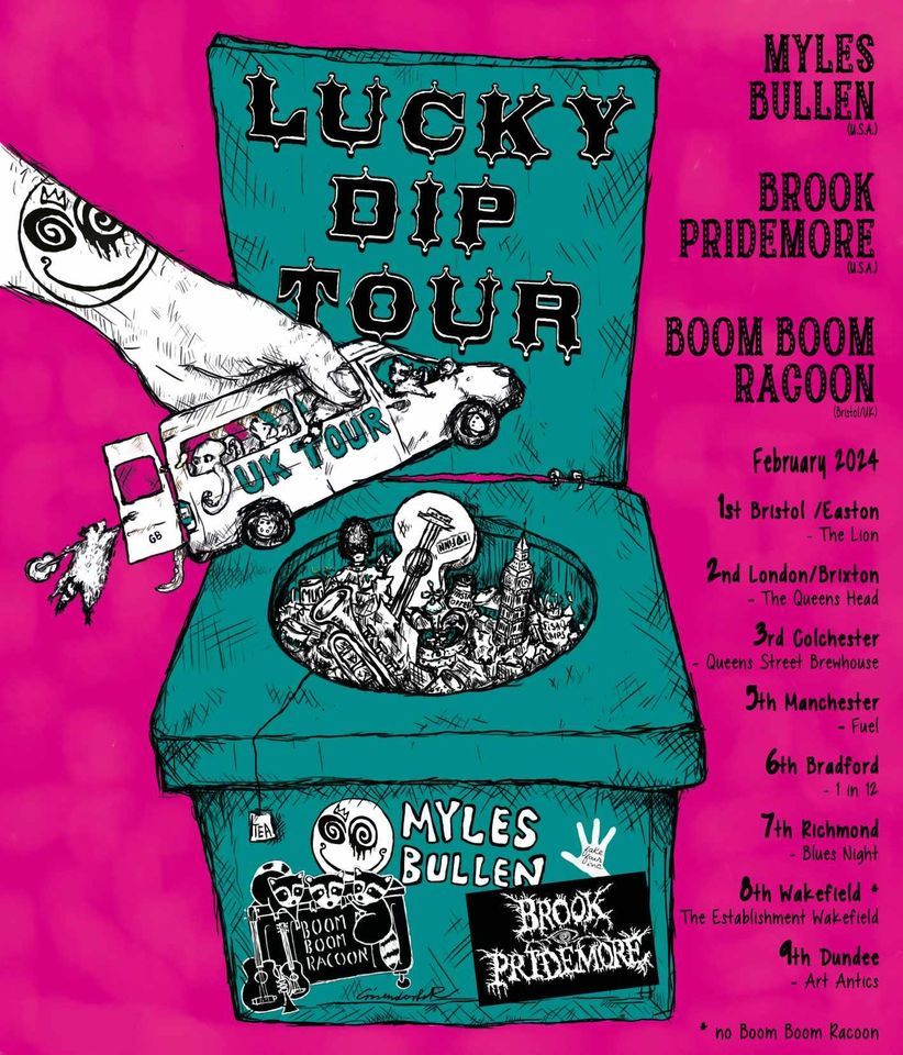 BoomBoom Racoon, Myles Bullen, Brook Pridemore & Ceiling Demons! , The