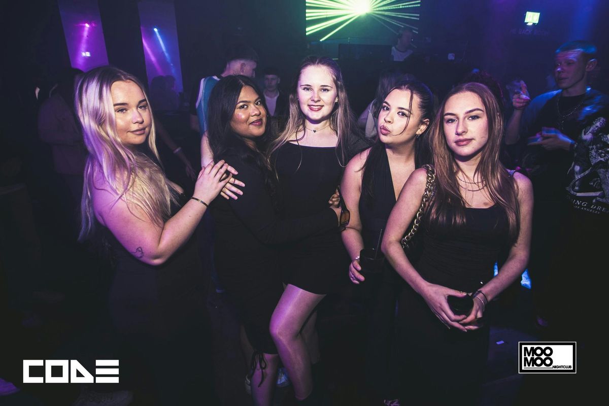 CODE Friday 8th August At MooMoo!, 8 August | Event in Derby | AllEvents