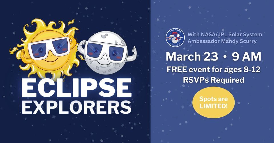 Eclipse Explorers, Wesselman Woods, Evansville, 23 March 2024 | AllEvents