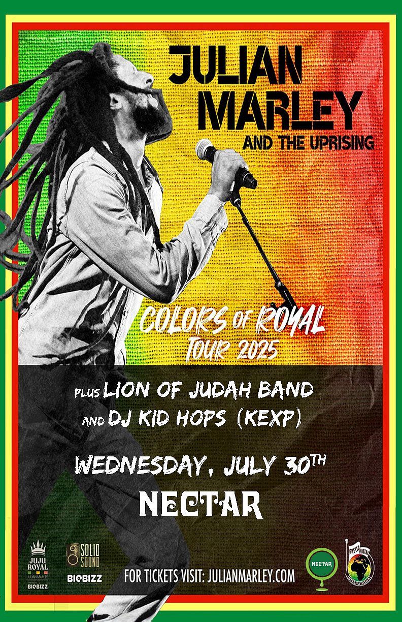 Julian Marley & Uprising Band, 24 July | Event in San Diego | AllEvents
