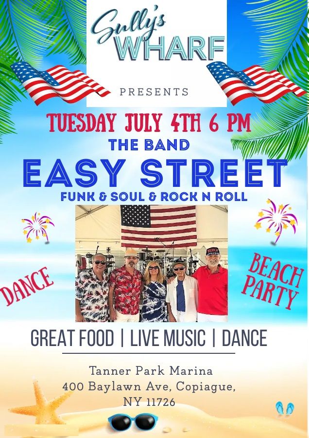 The Band EASY STREET at Sullys Warf at Tanner Park, Sully's Wharf at