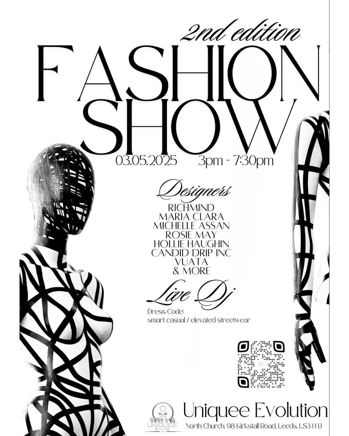 Uniquee Evolution Fashion Show – 2nd Edition, 3 May | Event in Leeds | AllEvents