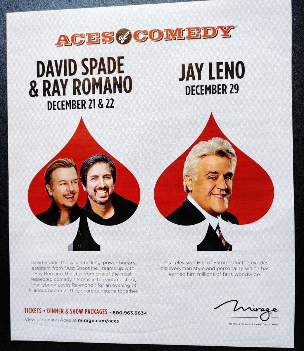 Ray Romano Aces of Comedy at David Copperfield Theater at MGM Grand Hotel and Casino, 24 October | AllEvents