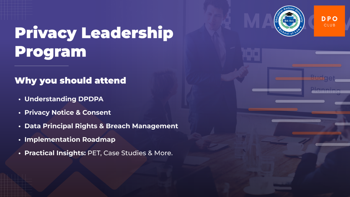 Privacy Leadership Program | Event in New Delhi | AllEvents