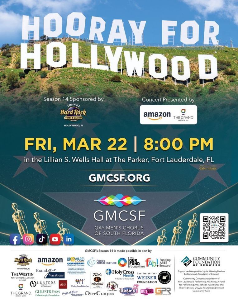Hooray For Hollywood, The Parker, Fort Lauderdale, March 22 2024