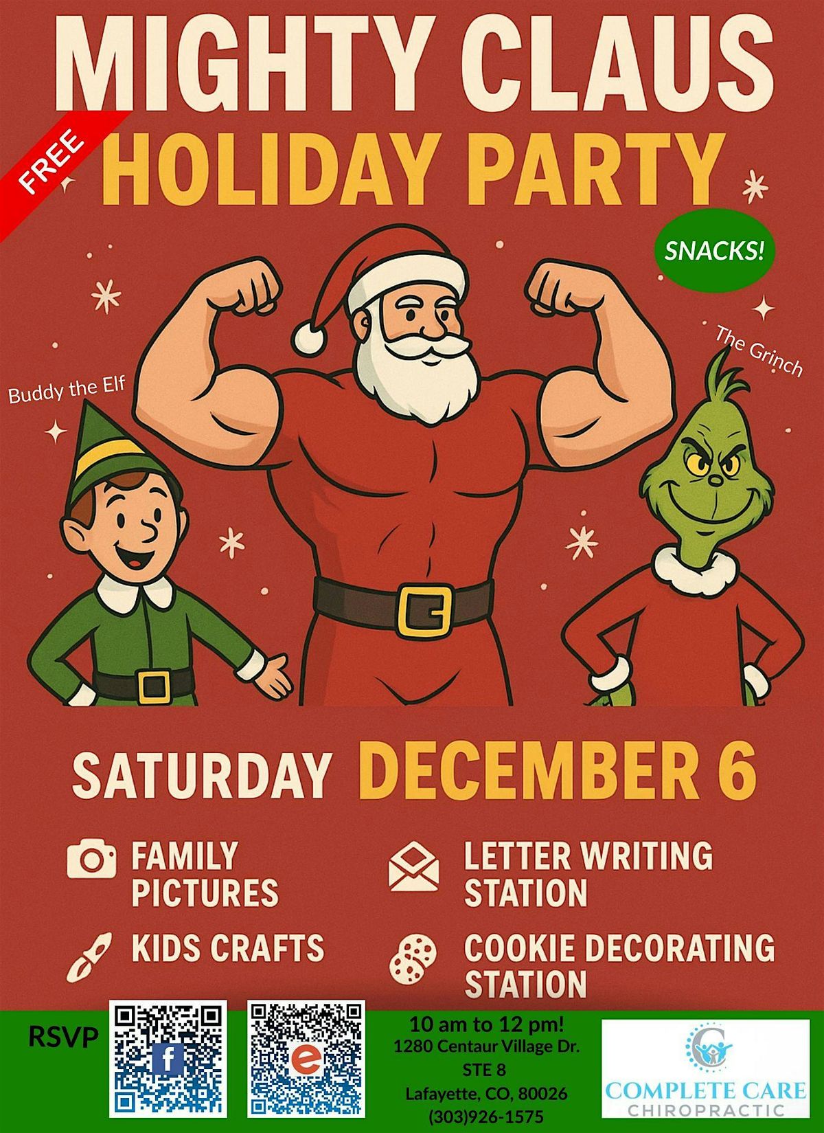 Pictures With Mighty Claus!, 6 December | Event in Lafayette | AllEvents
