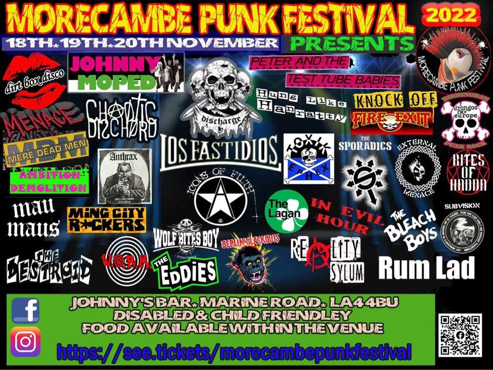Morecambe punk festival 2022
