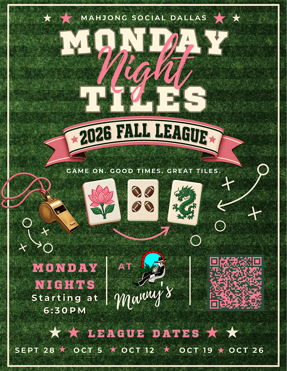Monday Night Tiles MSD Fall League, Manny's Tex-Mex, Dallas | AllEvents