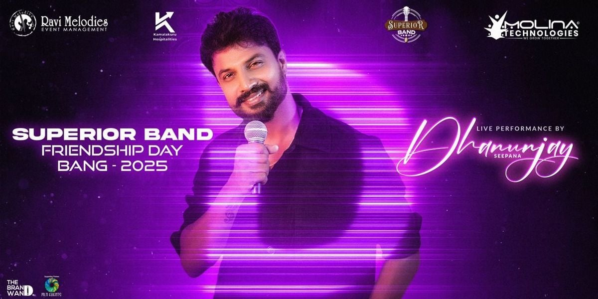 DHANUNJAY LIVE PERFORMANCE, 25 July | Event in Hyderabad | AllEvents