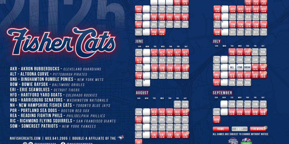 New Hampshire Fisher Cats at Harrisburg Senators, 17 July | Event in Harrisburg | AllEvents