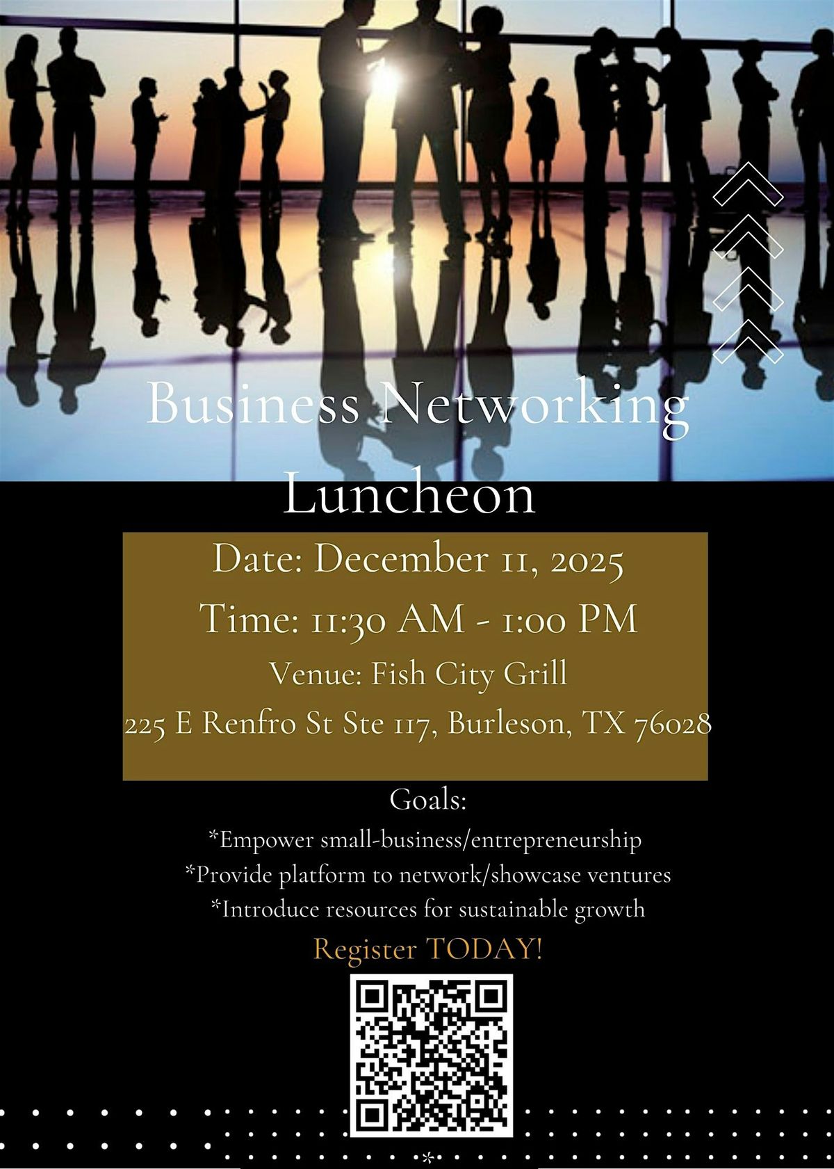 BUSINESS NETWORKING LUNCHEON, 11 December | Event in Burleson | AllEvents