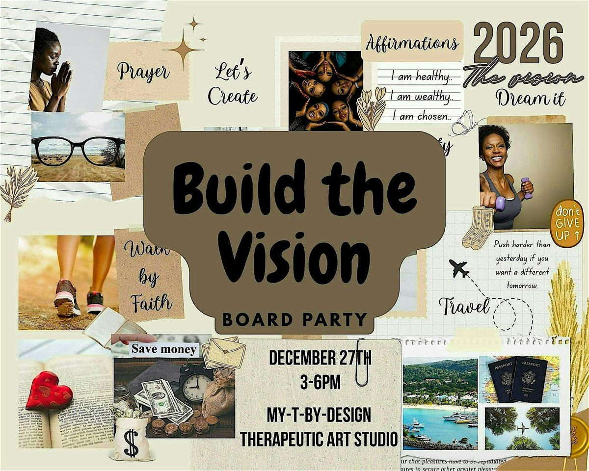 Build the Vision Board Party, 27 December | Event in Fayetteville | AllEvents