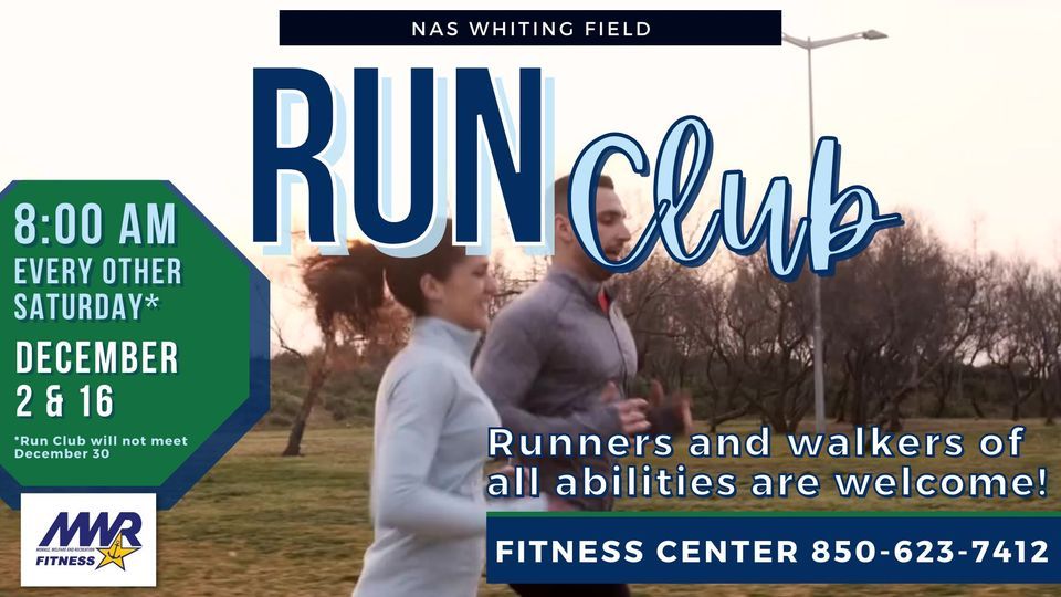 Run Club, NAS Whiting Field MWR, Molino, 2 December 2023 | AllEvents.in