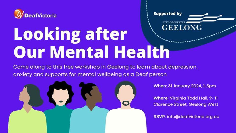 Free Deaf Mental Health in Geelong, Virginia Todd Hall